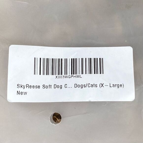 NWT New SkyReese Soft Bumblebee Cone Dogs/Puppies After Surgery Wound Care XL - Picture 8 of 9